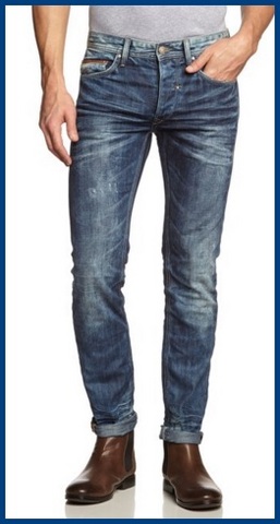 Jeans da uomo alla moda