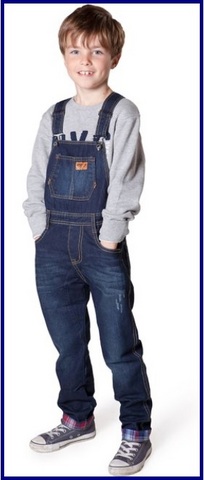 Salopette in jeans per bambini | Grandi Sconti | Jeans uomo donna bambino