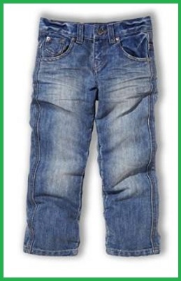 Jeans per bambini con elastico