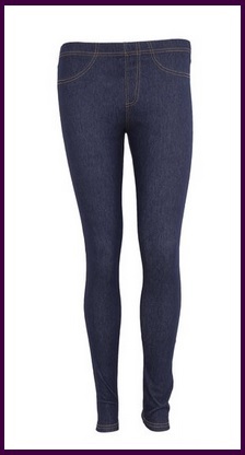 Leggings comodi e aderenti stile jeans