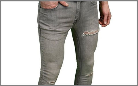 Jeans strappati di marca