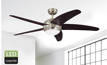 Lampadario ventilatore da soffitto risparmio energetico