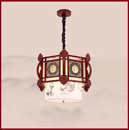 Lampada Da Soffitto Stile Cinese Antica