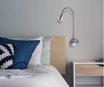 Lampada Da Lettura A Muro Flessibile