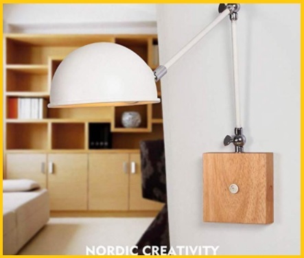 Lampada In Legno Lettura