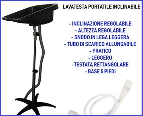 Lavatesta Parrucchiere Portatile