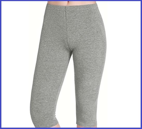Leggings donna grigio