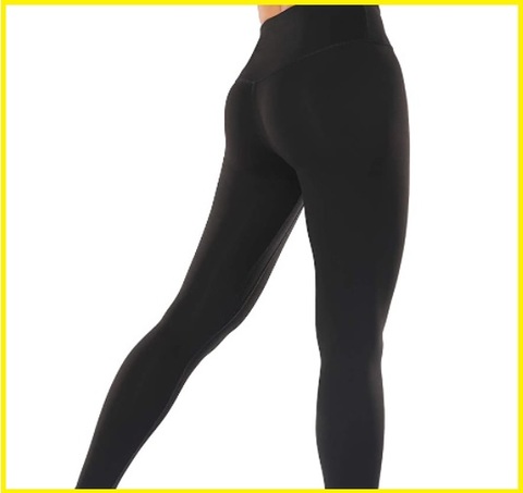 Push up legging neri