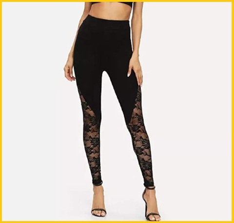 Leggings Pizzo Lunghi