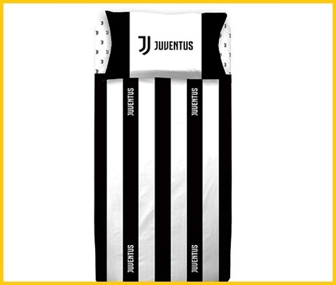 Lenzuola juventus letto singolo