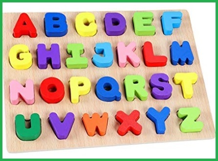 Lewo giocattoli di legno alfabeto