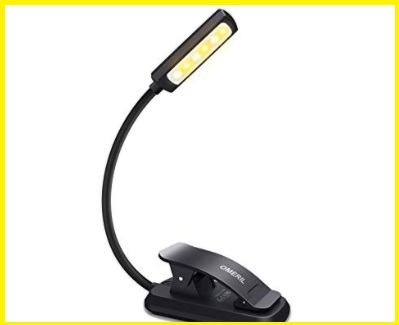 Luce per lettura a led clip