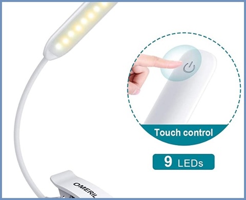 Luce Lettura Ricaricabile Usb