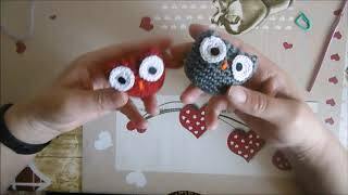 Portachiavi Uncinetto Facili Portachiave Gufo Amigurumi