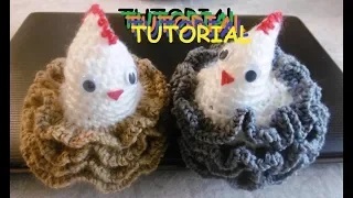 Uncinetto tutorial facile gallinella per pasqua