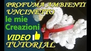 Profumatore Ambiente Uncinetto Cigno Uncinetto Facile