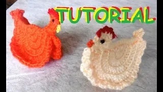 Presina Uncinetto Gallina Prendi Pentola - Tutorial