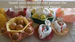 Lavoretti A Uncinetto Per Pasqua Le Mie Composizioni