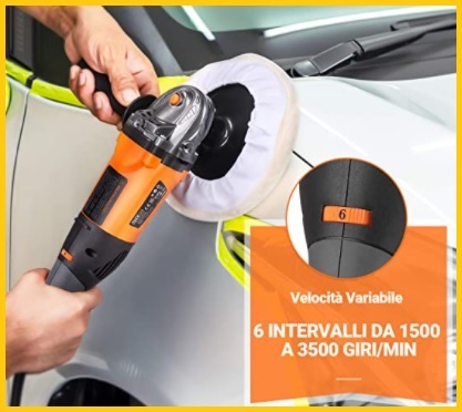 Lucidatrice rotorbitale professionale | Grandi Sconti | lucidatrice