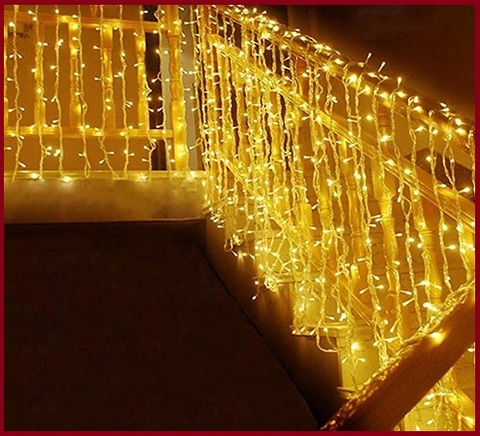 Luci per natale balcone 300 led