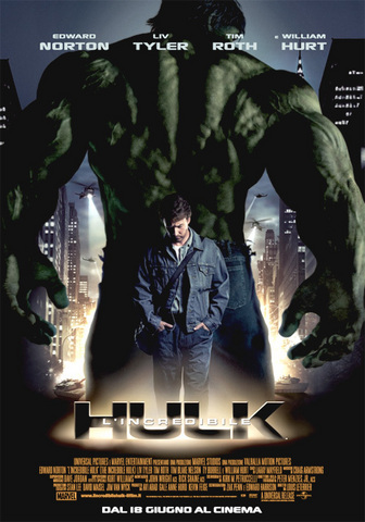 L'incredibile hulk  blu ray disc