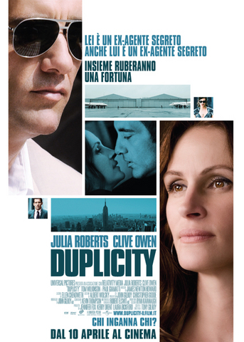 Duplicity dvd noleggio