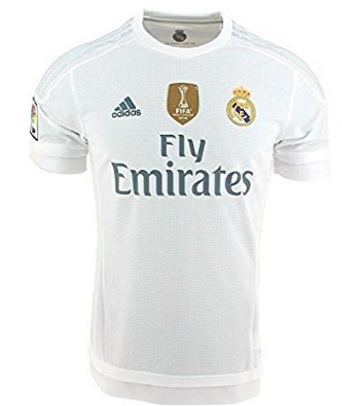 Calcio maglia real madrid fly emirates adidas