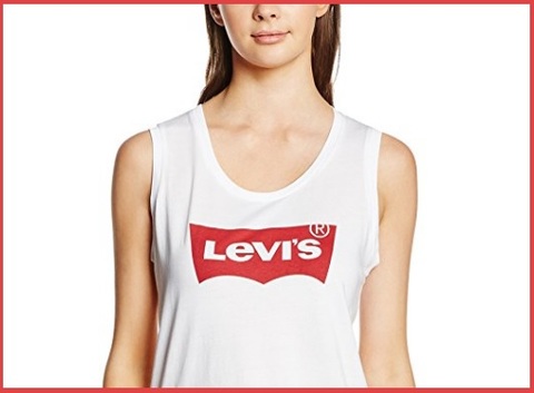 Maglietta smanicata con logo levi's | Grandi Sconti | Dove comprare Magliette Estive online