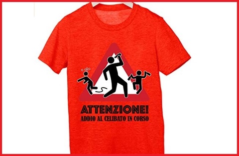 Magliette Addio Al Celibato In Corso