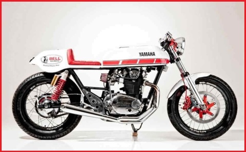 Marmitta moto cafe racer