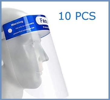 Visiera Maschera Trasparente
