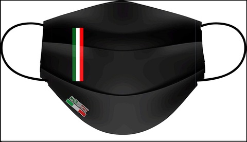 Mascherine Nere Lavabili Italiane