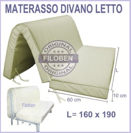 Materasso divano letto antiacaro