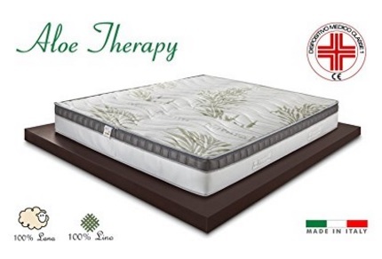 Materasso matrimoniale aloe therapy con omaggio