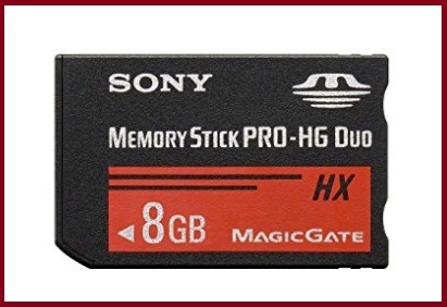 Memory Stick Sony 8 Gb