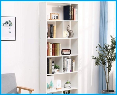 Scaffale pensile per studio / soggiorno in Design moderno Verde Mensola Libreria WAVE Mensola da muro Mensola Parete 