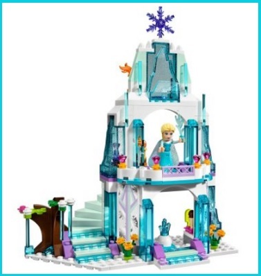 Il castello di frozen dei lego