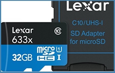 Micro sd gb 32 lexar