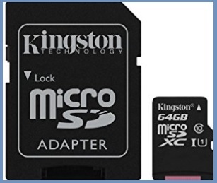 Microsd Kingston Da 64 Gb Sdcg2
