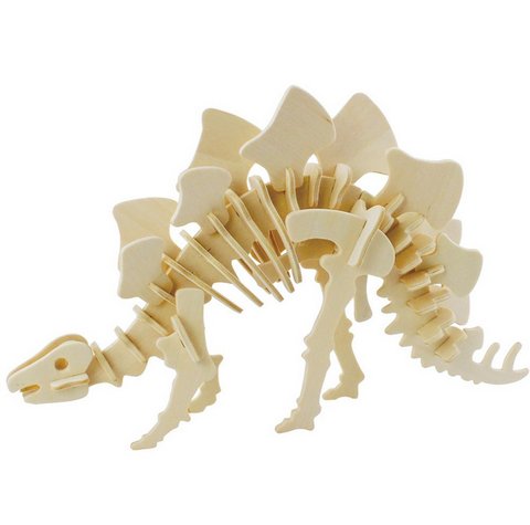 Stegosauro Riproduzioni In Legno