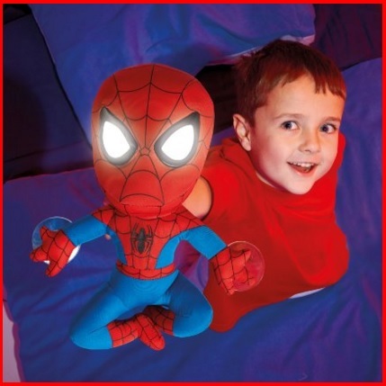 Spider Man Baby Peluche Con Occhi Che Si Illuminano