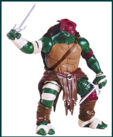 Personaggio tartarughe ninja raffaello 13 cm