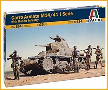 Carro armato italiano modellismo statico