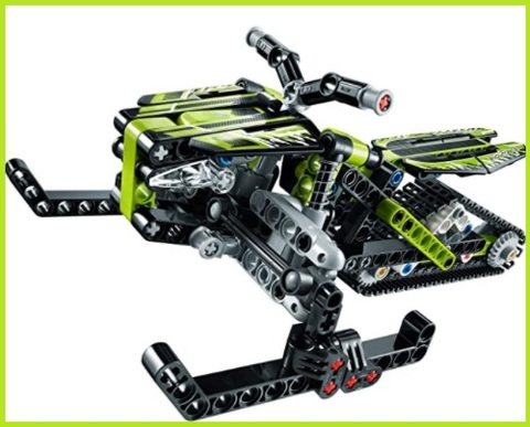 Motoslitta lego technic