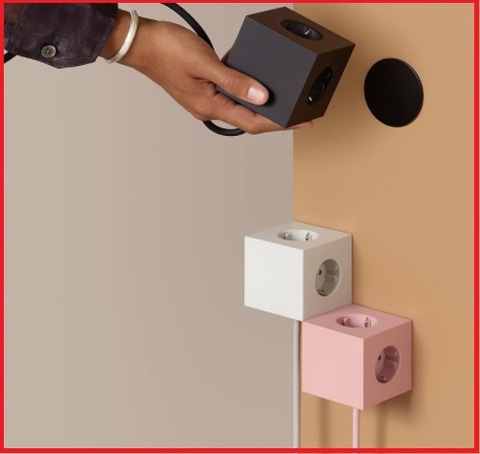 Multipresa rosa due porte usb | Grandi Sconti | Dove comprare Multipresa Online