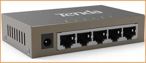 Multipresa Ethernet 5 Porte