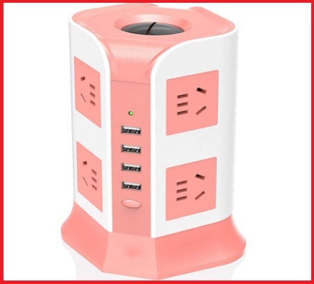 Multipresa rosa tower | Grandi Sconti | Dove comprare Multipresa Online