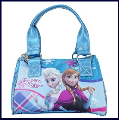 Bauletto tracolla di frozen in simpelle e seta