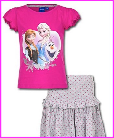 Completo maglia e leggings di frozen