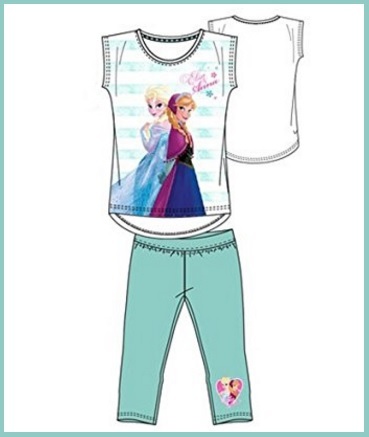 Completo di frozen maglia e pinocchietto | Grandi Sconti | abbigliamento bambini e ragazzi da 0 a 16 anni